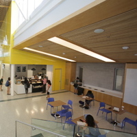 The cafe at ISC3